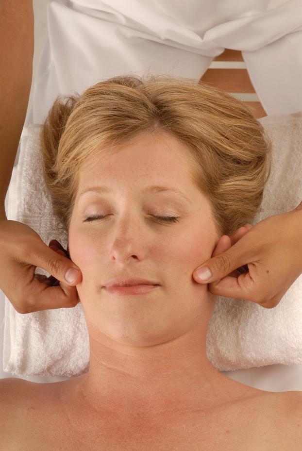 Facial jaw massage therapy